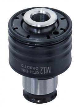 Bernardo quick-change chuck 19 mm GT 12, DIN 371, M12 (9 x 7)